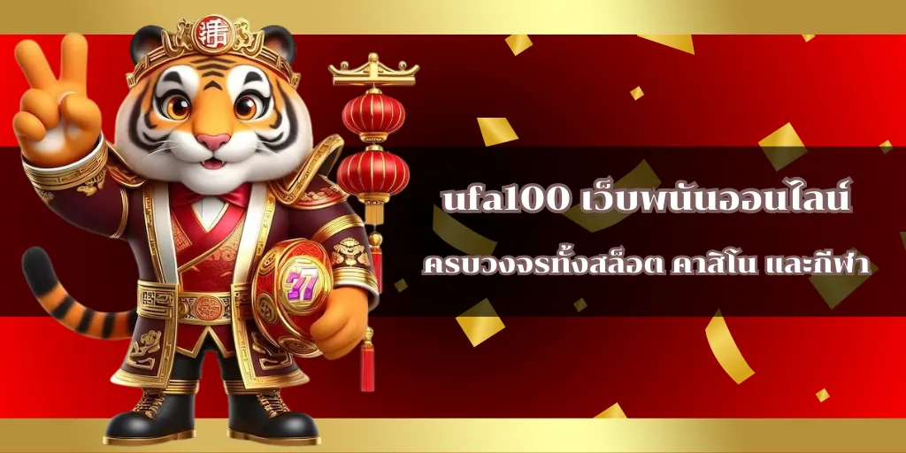 ufa100 เว็บพนันออนไลน์ ครบวงจรทั้งสล็อต คาสิโน และกีฬา